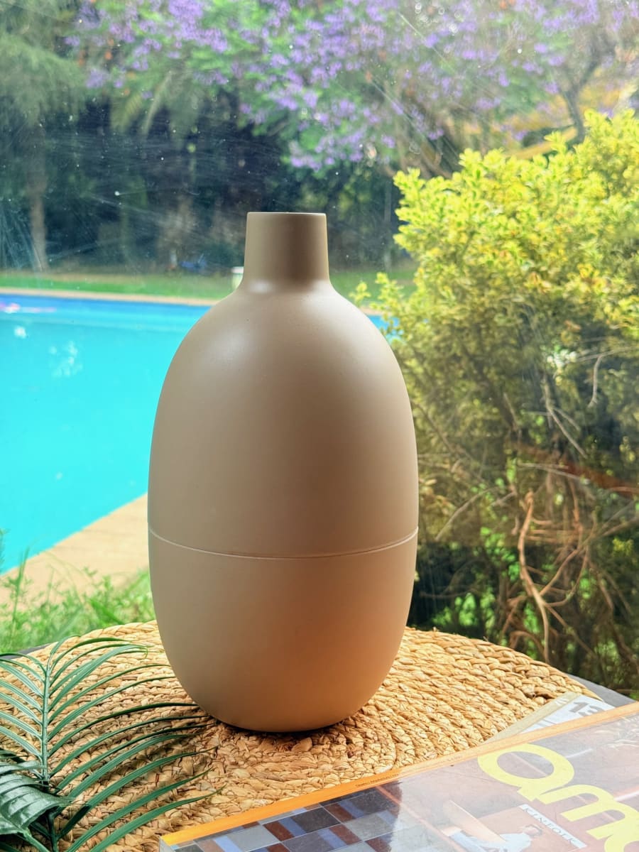 Florero Ovalado Biodegradable 14x26 cm5