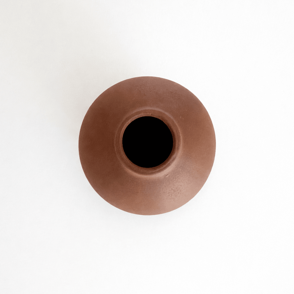 Florero de cerámica Nórdico Huevo 15,2 cm2