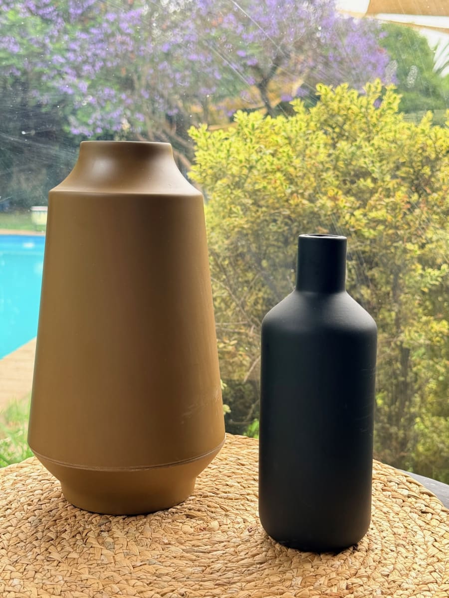 Florero Lampara Biodegradable  15x26 cm6