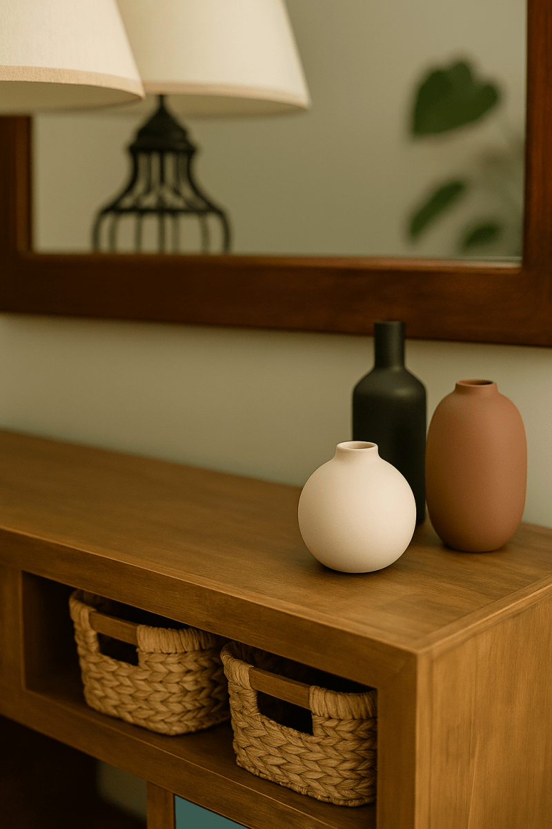 Florero de Cerámica Nórdico Circular 11,5cm4