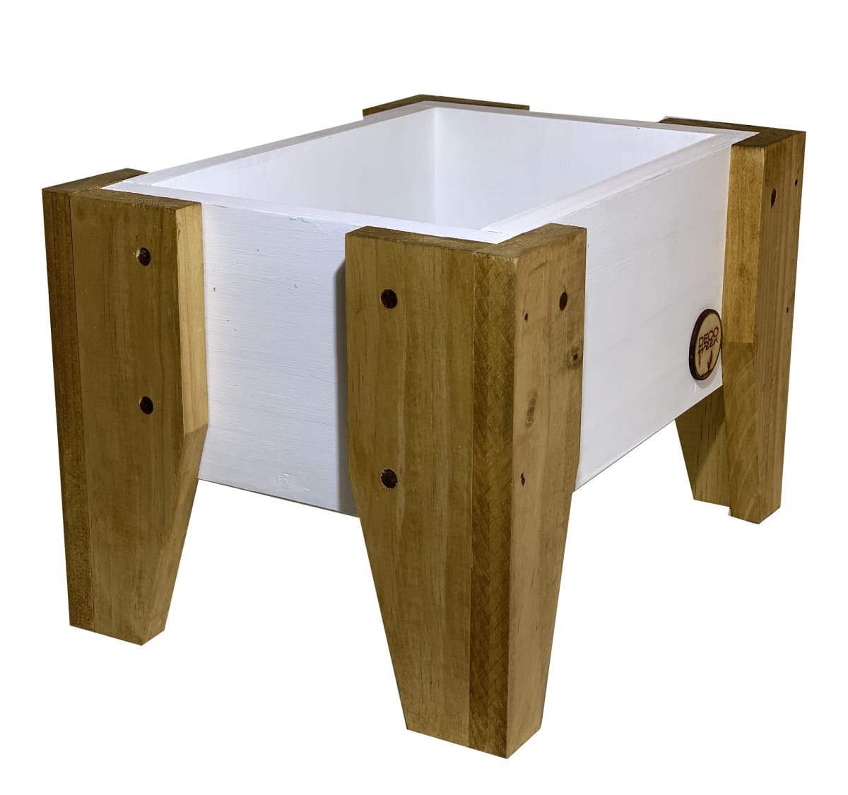 Jardinera Huerto 40X26X32Cm Blanca3