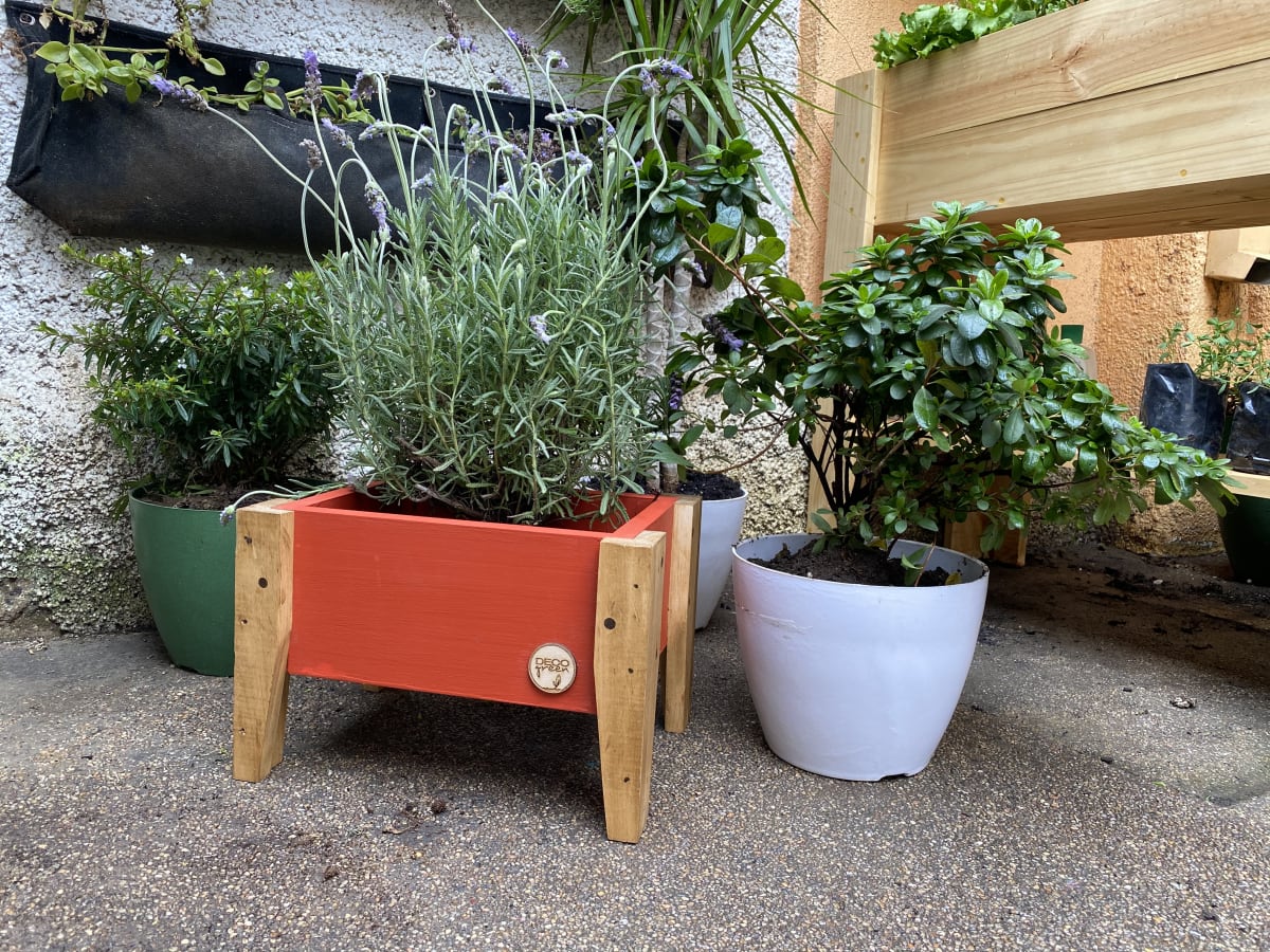 Jardinera Huerto 40X26X32Cm Terracota6