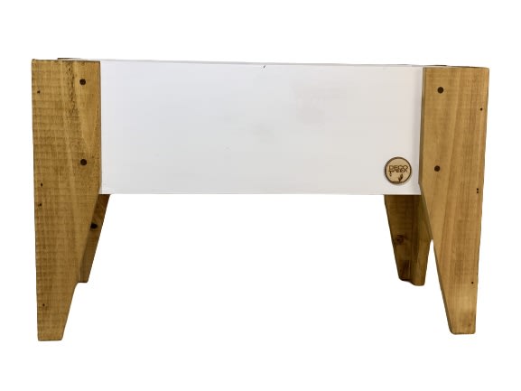 Jardinera Huerto 60X30X32 Blanca2