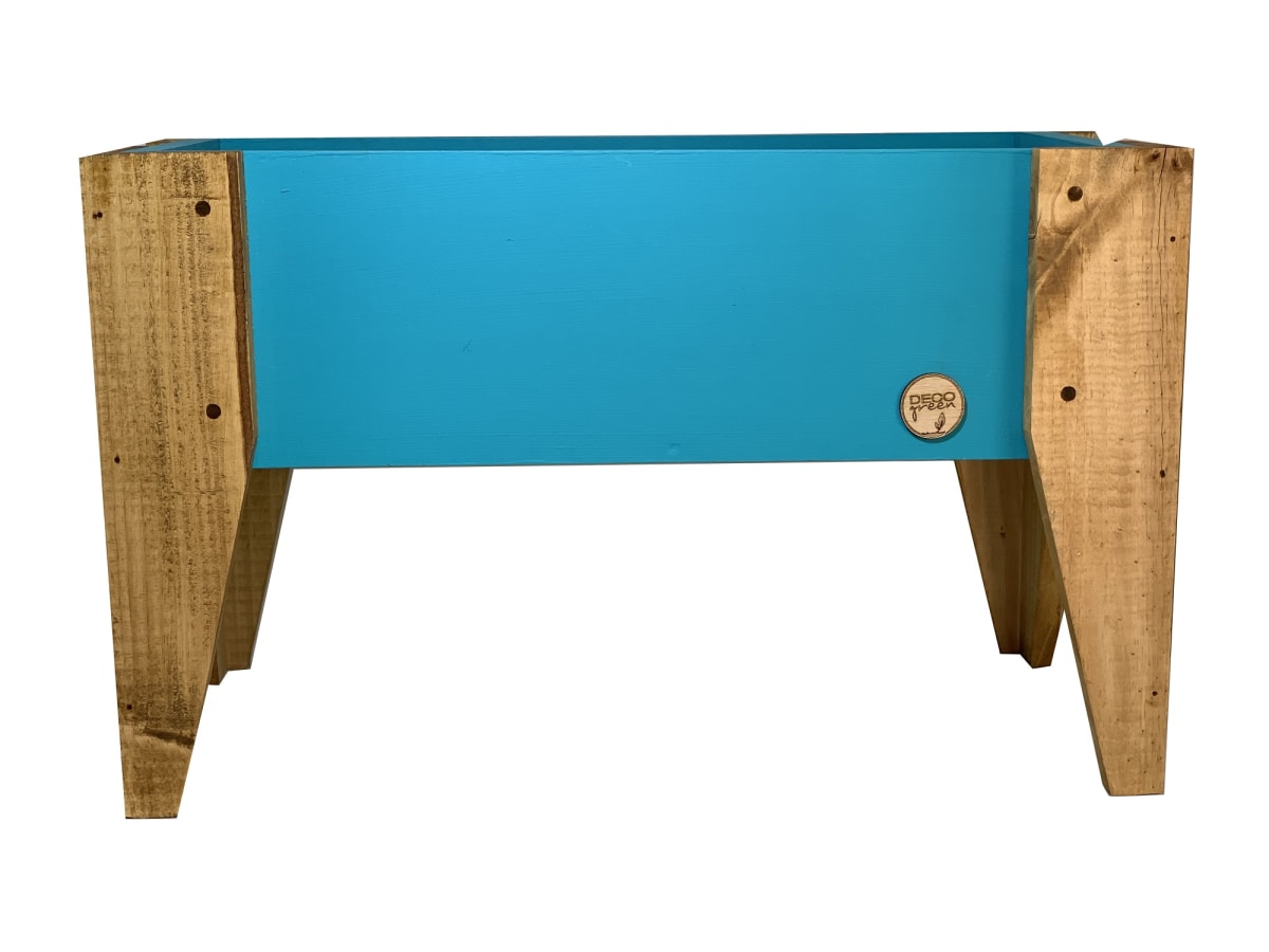 Jardinera Huerto 60X30X32 Turquesa2