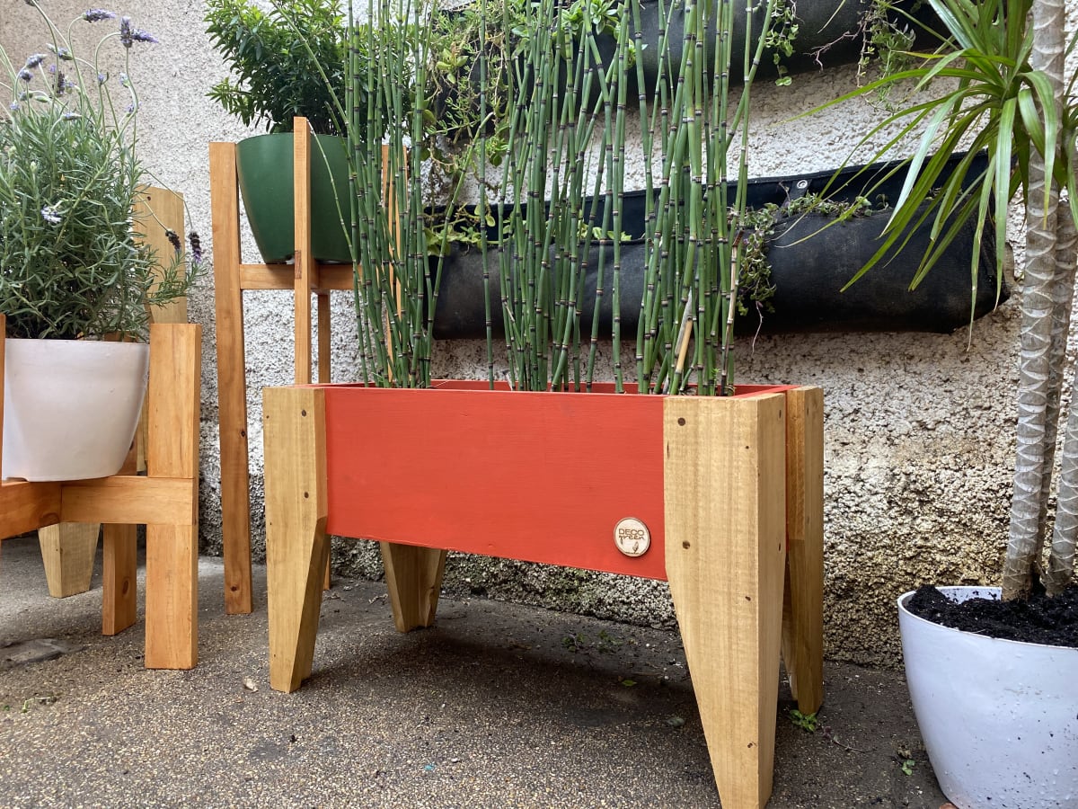 Jardinera Huerto 60X30X32 Terracota3