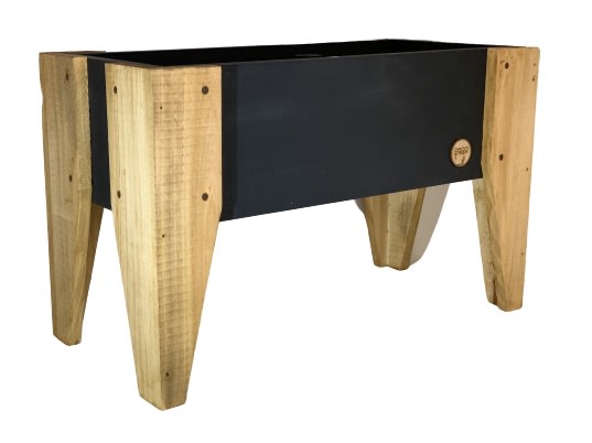 Jardinera Huerto 60X30X32 Grafito3