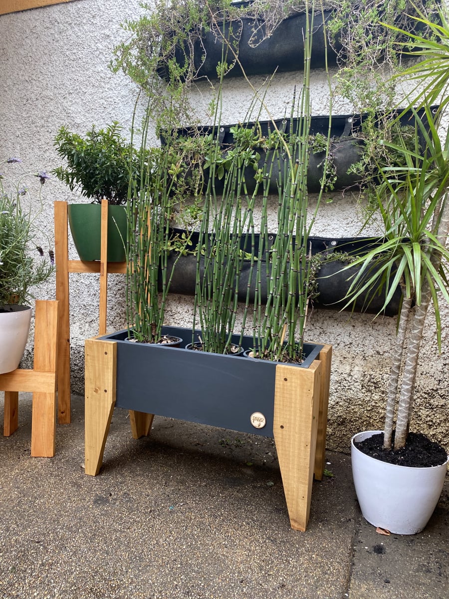 Jardinera Huerto 60X30X32 Grafito6