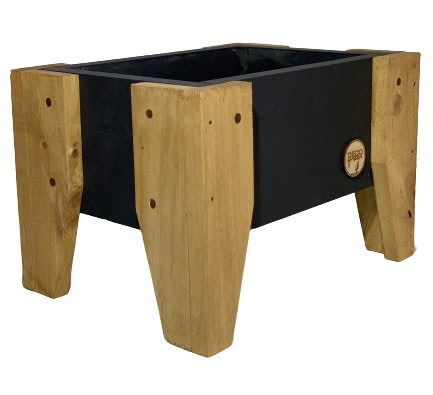 Jardinera Huerto 40X26X32Cm Grafito3