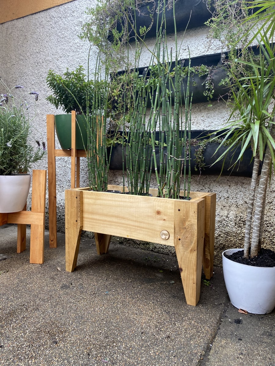Jardinera Huerto 60X30X32 Natural8