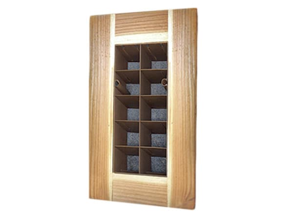 Cuadro Verde Natural 40x10x60cm3