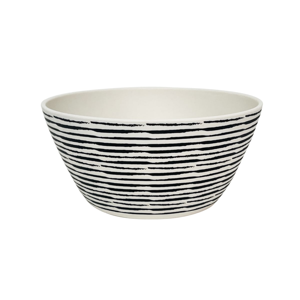 Bowl Redondo Biobamboo Rayas 15X7 Cm3