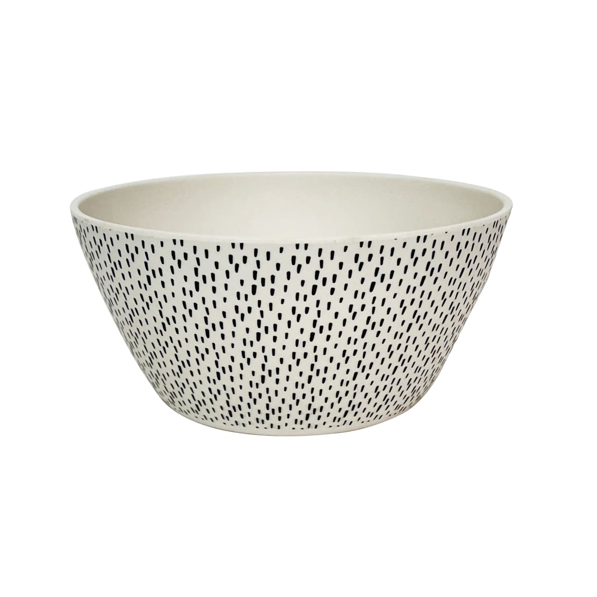 Bowl Redondo Biobamboo Puntos 15X7 Cm3