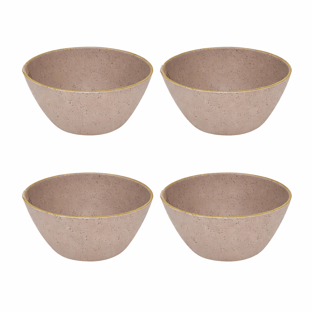 Set 4 Bowls PaloRosa BioBamboo 15x7 cm1