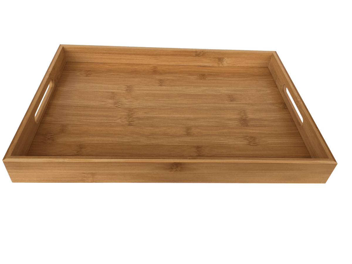 Bandeja Bio Bamboo Rectangular Recta 40X28 Cm1