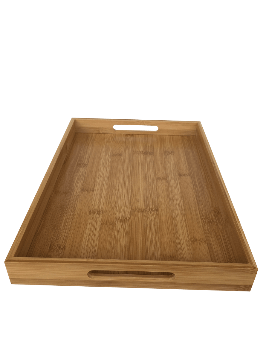 Bandeja Bio Bamboo Rectangular Recta 40X28 Cm2