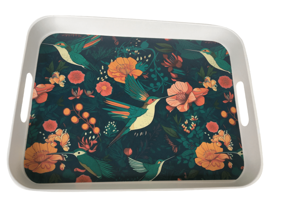 Bandeja Biobamboo Rectangular Bird 41X31X5 Cm4