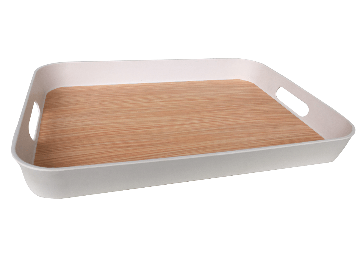 Bandeja Biobamboo Rectangular Madera 41X31X5 Cm2