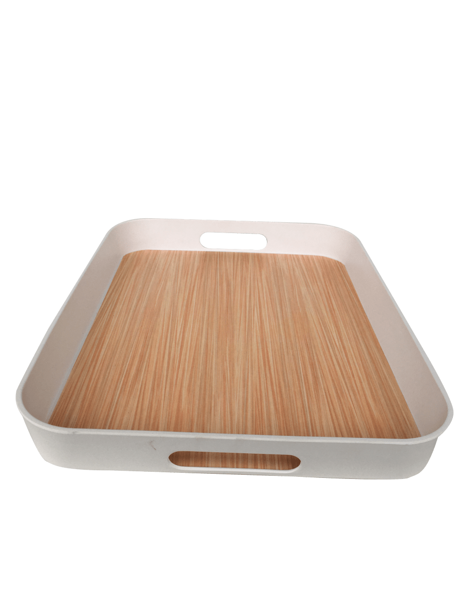 Bandeja Biobamboo Rectangular Madera 41X31X5 Cm3