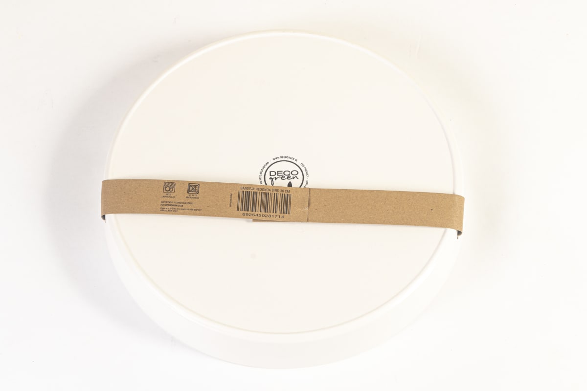 Bandeja Redonda Biobamboo 30 cm Bird2