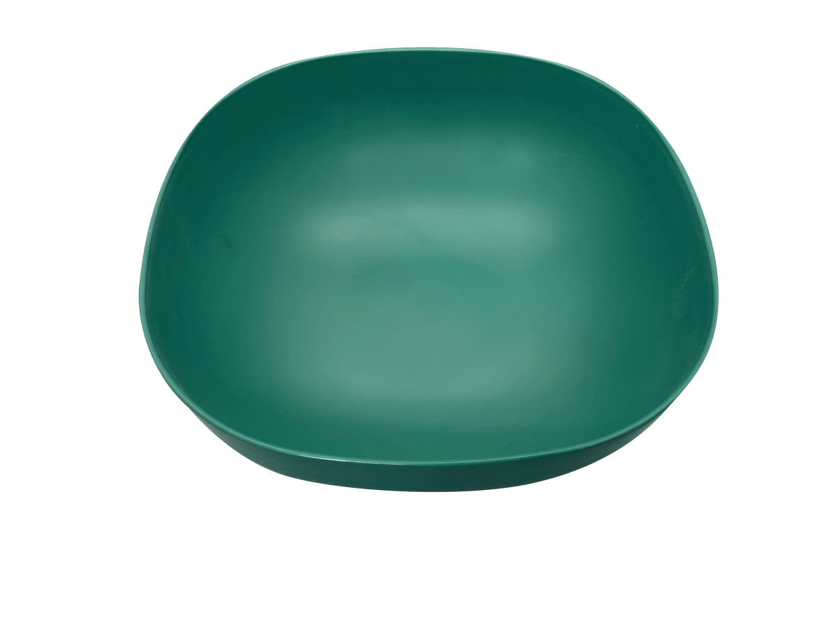 Bowl Biobamboo Cuadrado Verde 20X8 Cm2