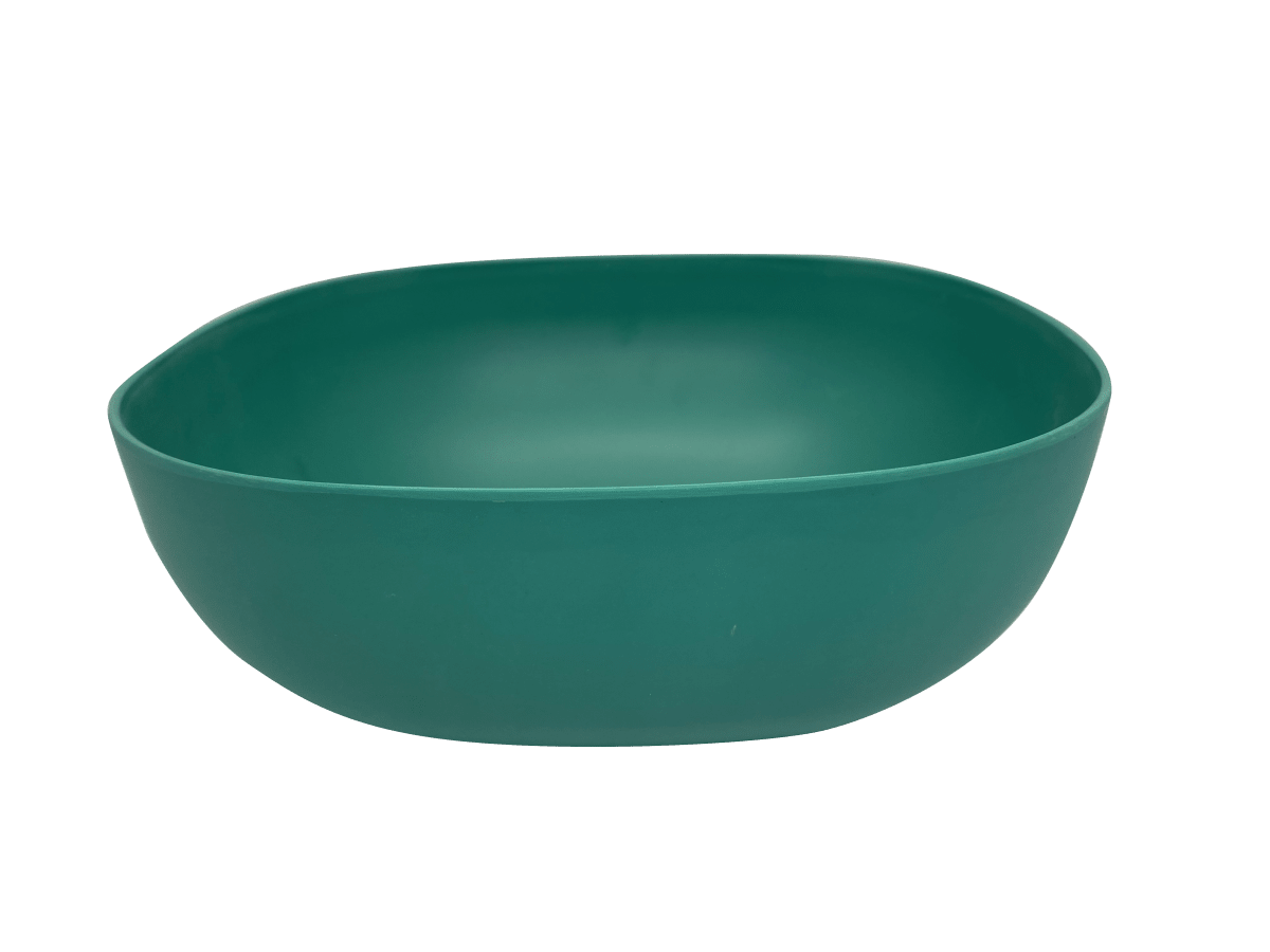 Bowl Biobamboo Cuadrado Verde 20X8 Cm3