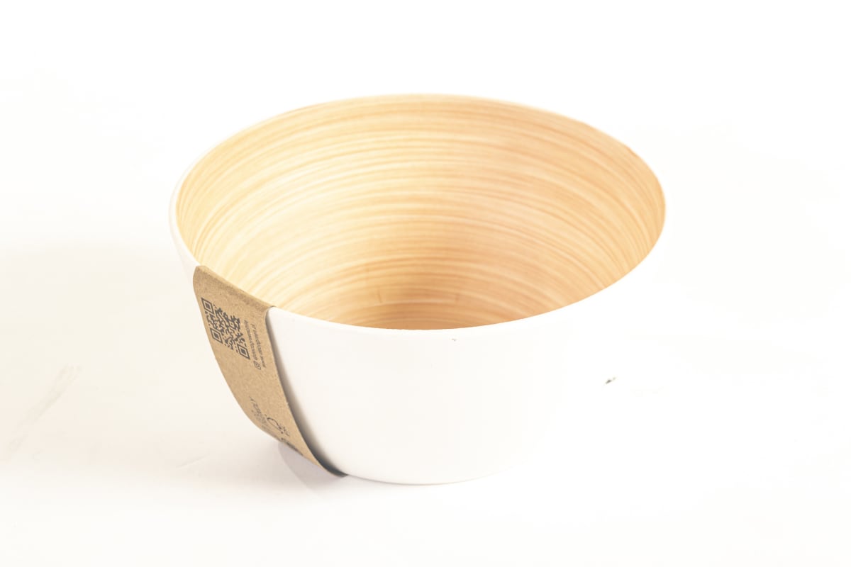 Bowl Redondo BioBamboo 15x7 cm Wood1