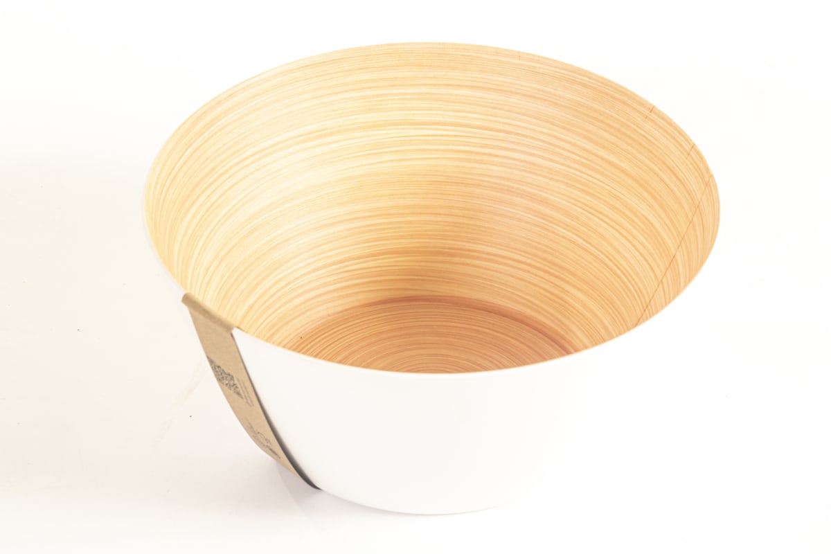 Bowl Redondo BioBamboo 24x11 cm Wood1