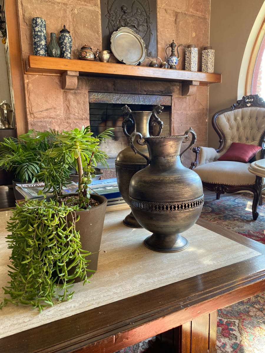 Set 4 Macetas Arena 1 Alto 20x20x18 cm Gris 1 Alto 20x20x18 cm Mostaza 1 Med Rojo 1 Sucu Verde8