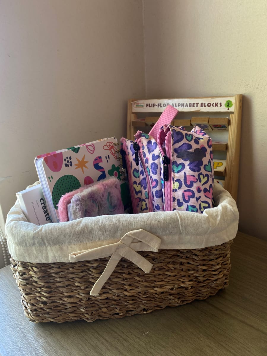 Canasto Rectangular Krishna 34X25X16 Cm2