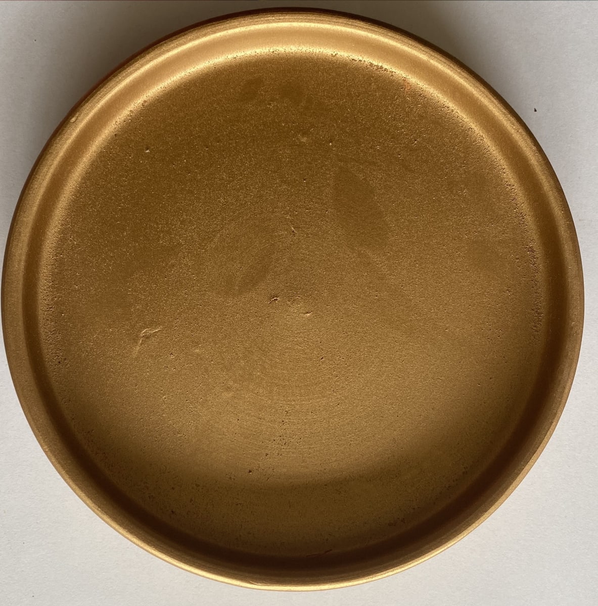 Maceteros Cilindro Con Plato Dorado Grafito L1