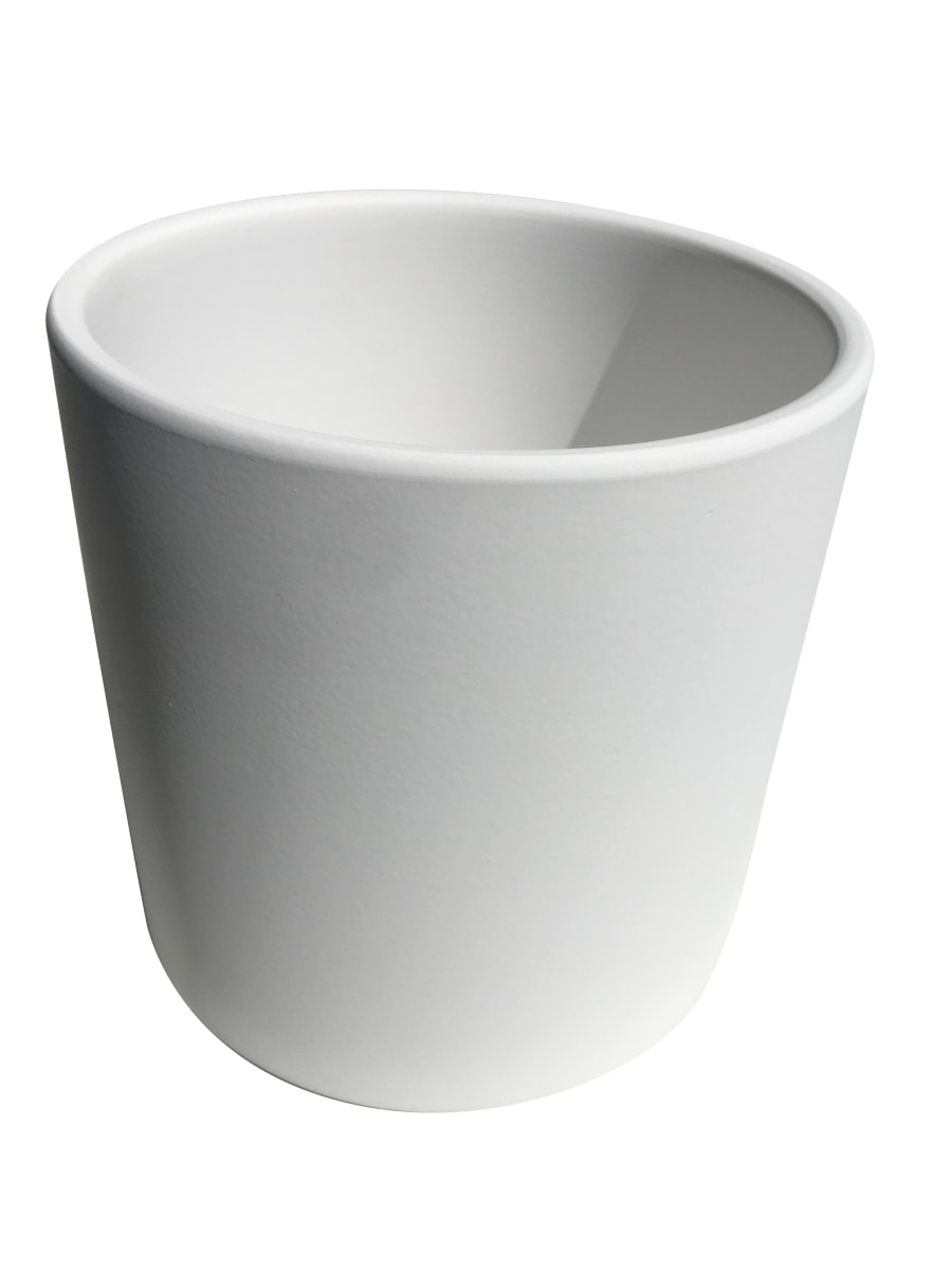 Macetero Terracota Pedestal Crema4