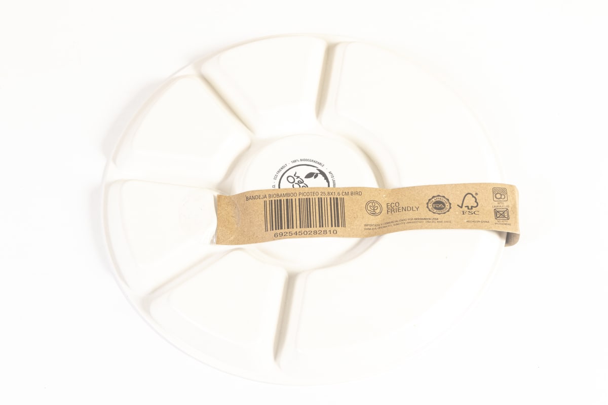 Bandeja Picoteo Biobamboo Bird 16,5X7 Cm1