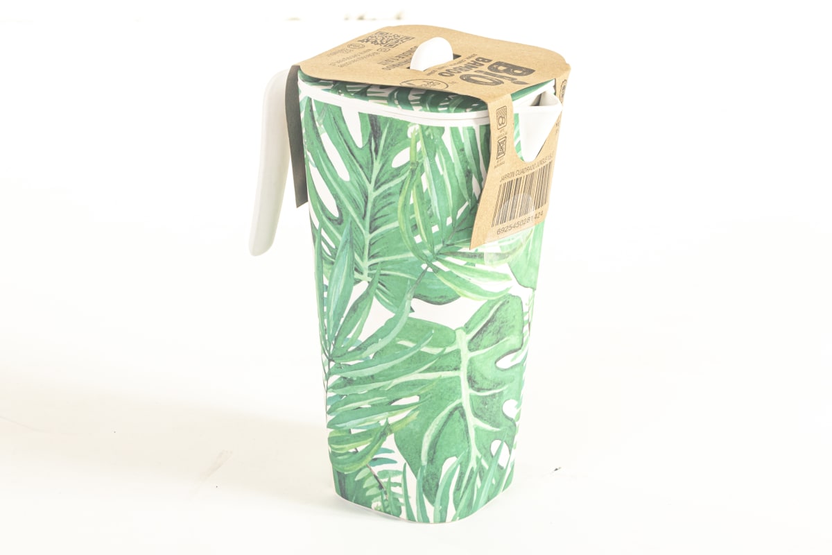 Jarron Biobamboo Cuadrado Jungle 1,5 L3