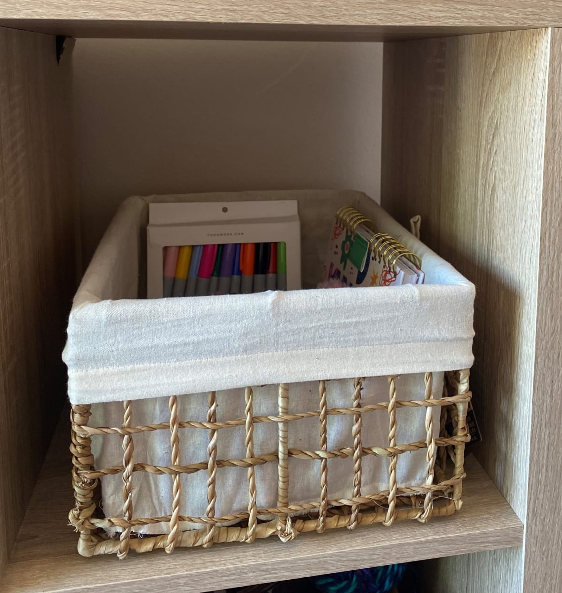 Canasto Rectangular Budha 34X25X16 Cm3