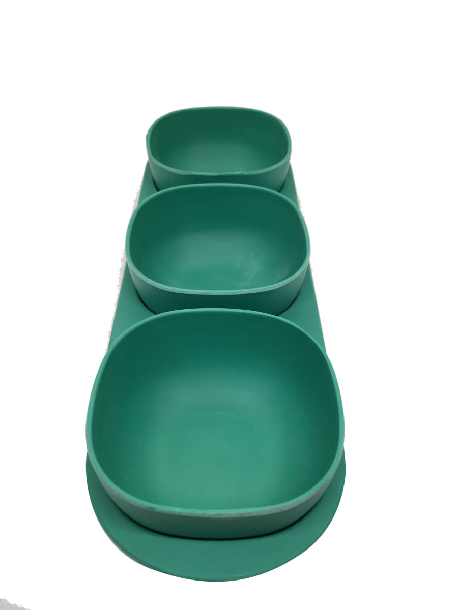 Snack Con 3 Divisiones Verde5