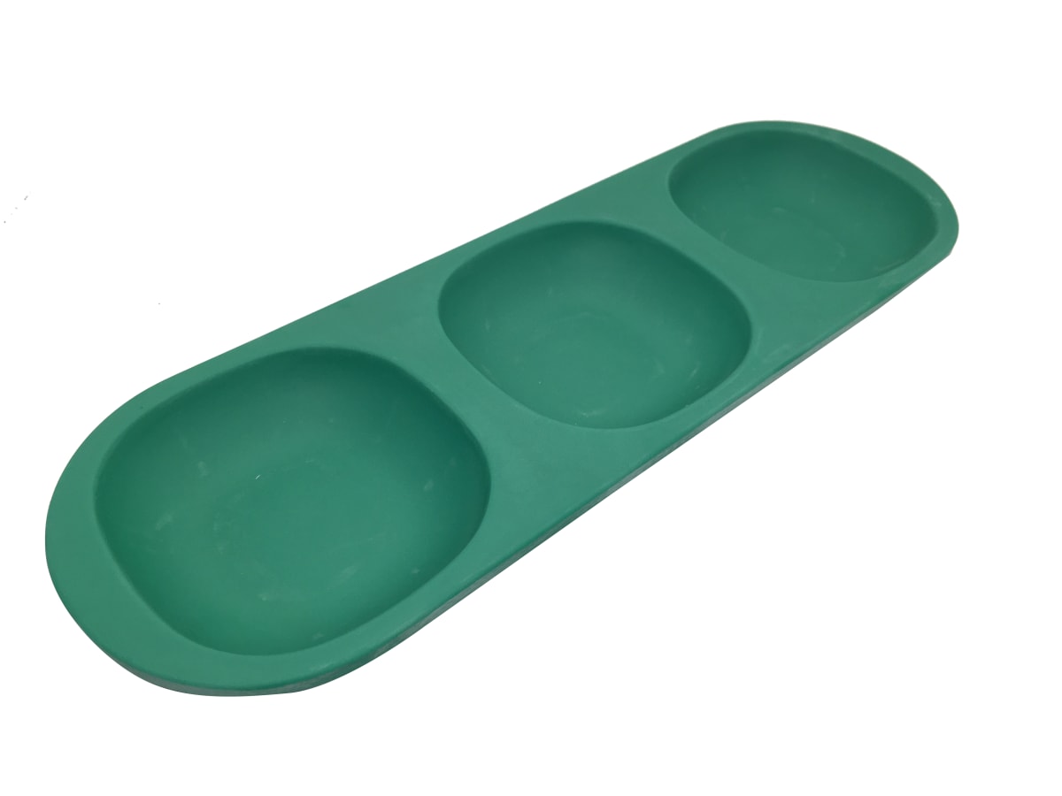 Snack Con 3 Divisiones Verde8