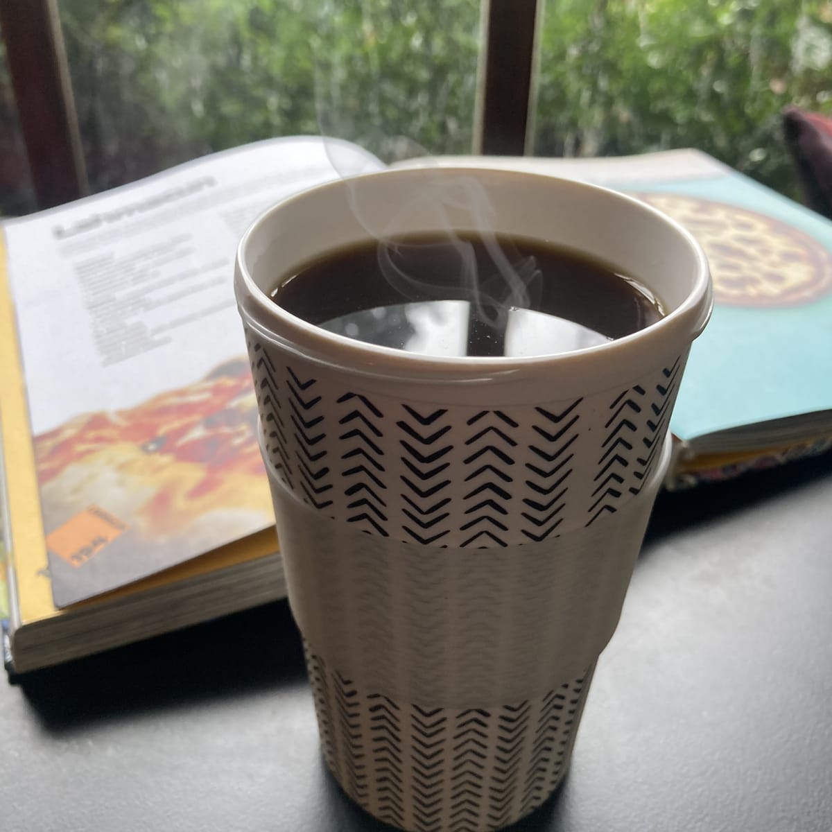 Mug Con Tapa De Silicona Biobamboo Flechas2