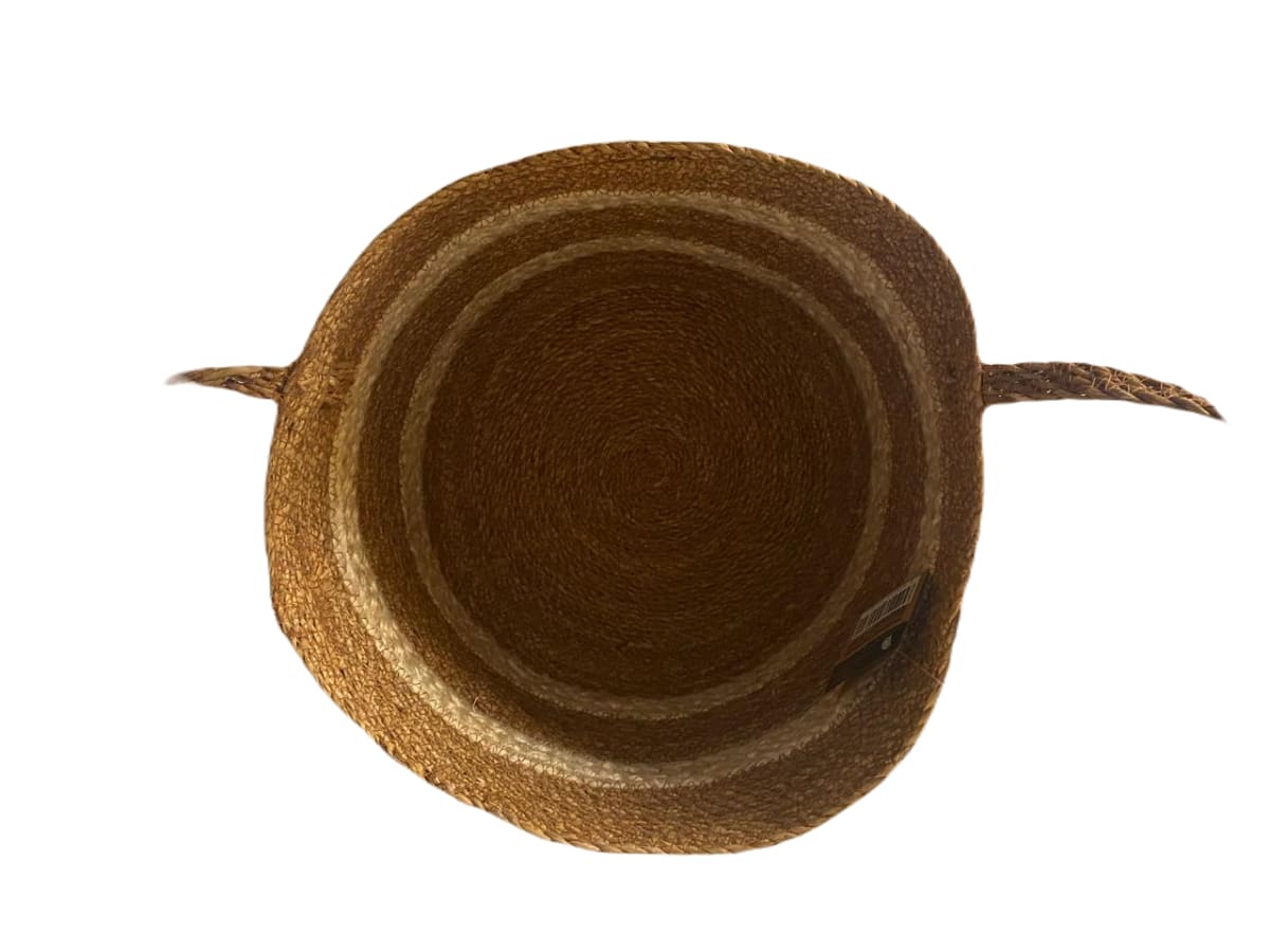 Cesto Bicolor Con Asas Vishnu 38X30 Cm3