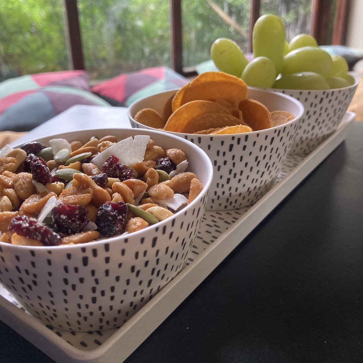 Set 3 Bowls Con Bandeja Puntos2