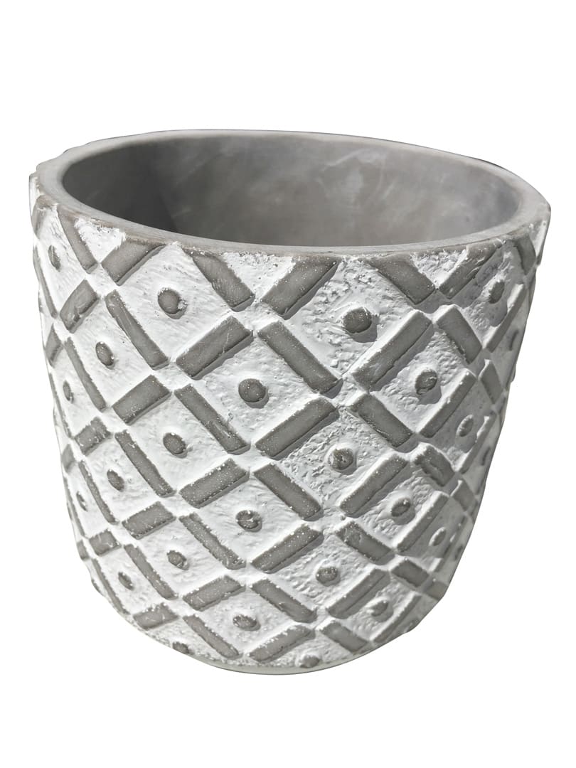 Macetero Cemento Rombo5