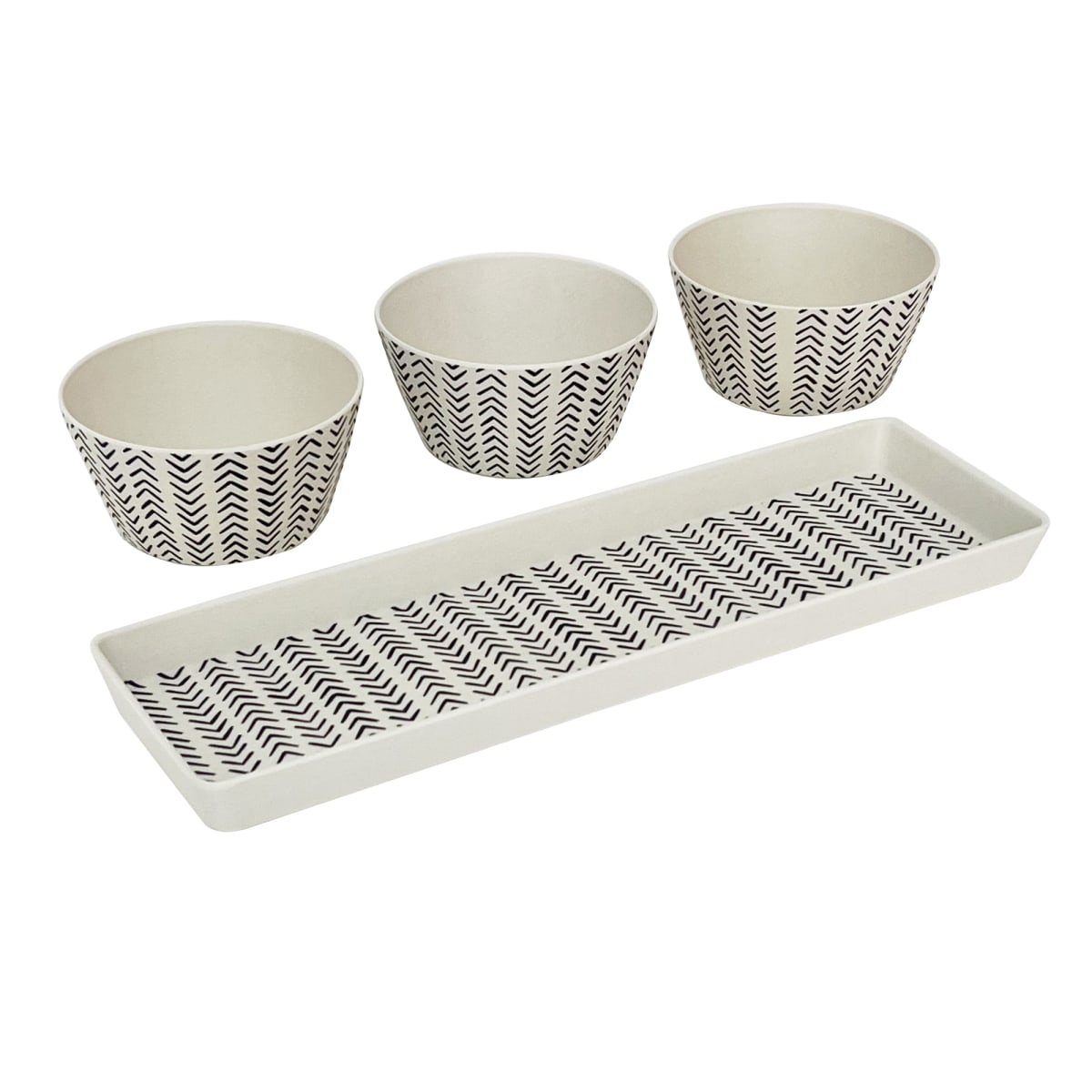 Set 3 Bowls Con Bandeja Flechas3