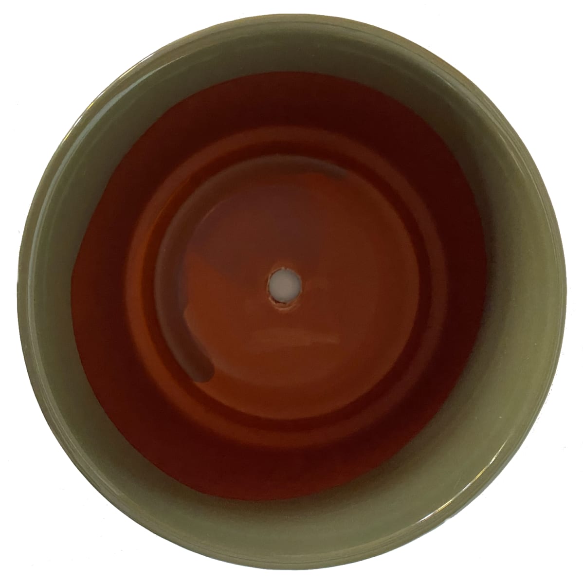 Macetero Enlozado Oliva  20x183
