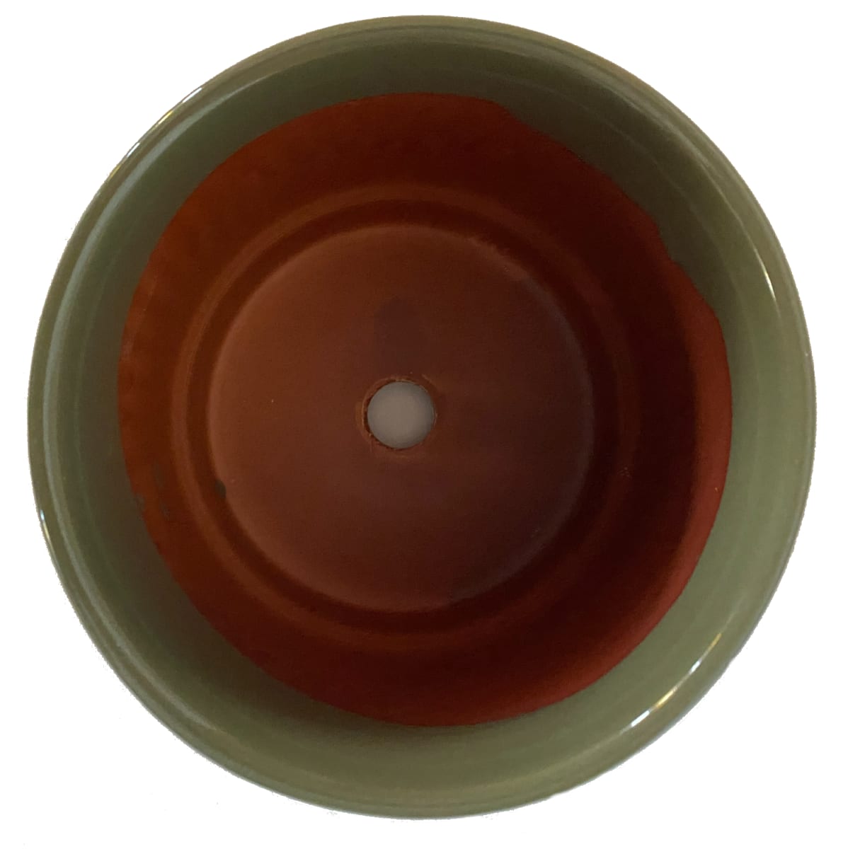 Macetero Enlozado Oliva  14x123