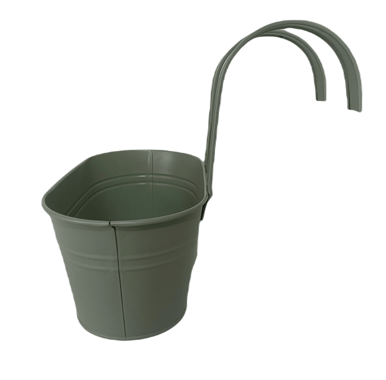 Colgante Doble Metalico Verde2