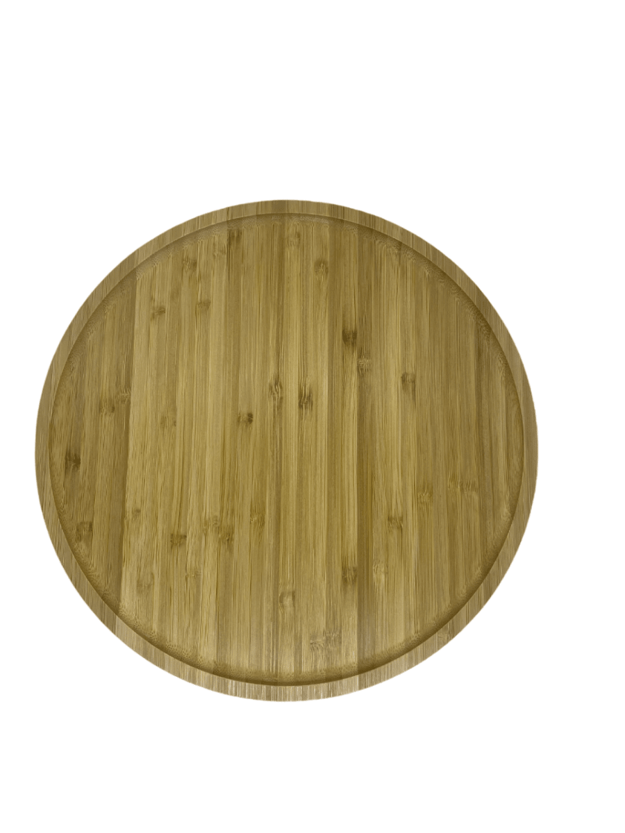 Plato Picoteo Redondo Bio Bamboo 30 Cm4