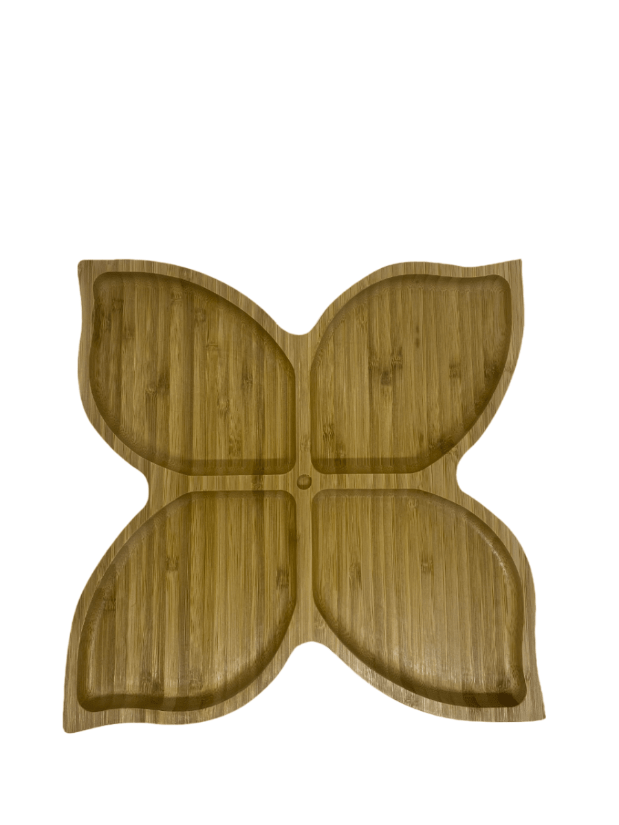 Tabla Picoteo Bio Bambooo Flor 28 Cm4
