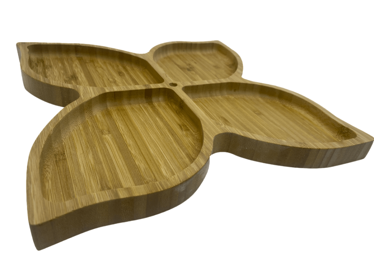 Tabla Picoteo Bio Bambooo Flor 28 Cm3