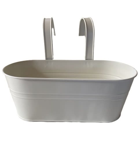 Colgante Doble Metalico XL Crema1