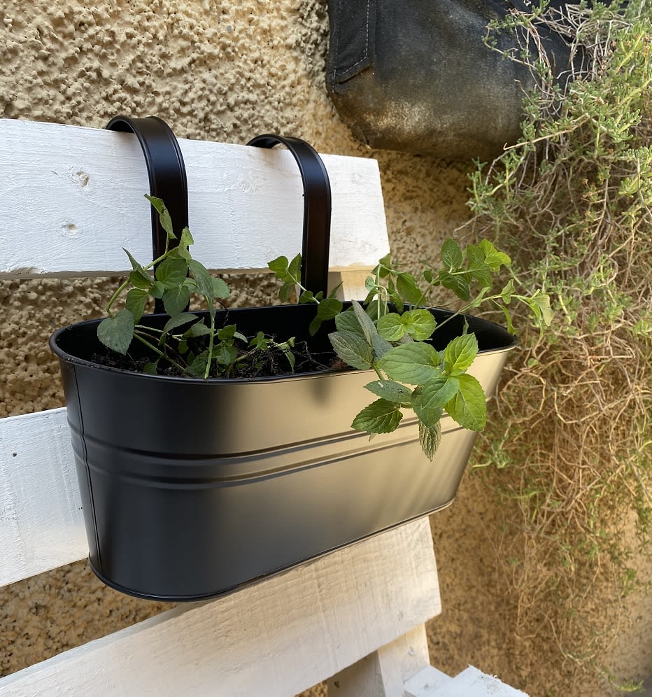 Colgante Doble Metalico XL Negro1