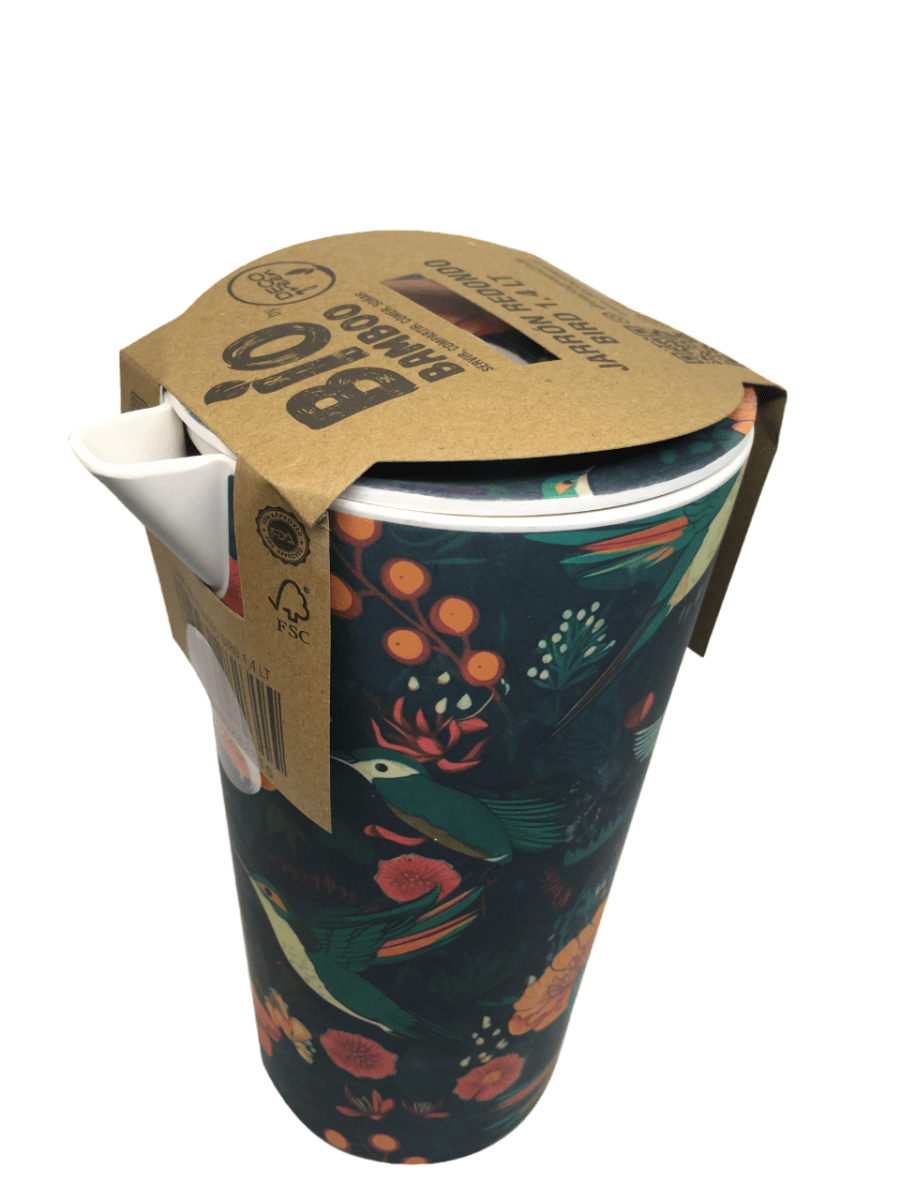 Jarron Biobamboo Redondo Bird 1,4 L2